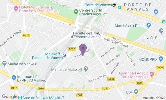 Localisation Micaux Marie Hélène