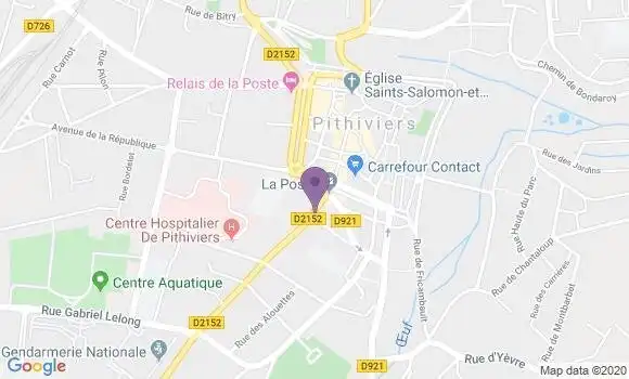 Localisation Besnard Sylvain