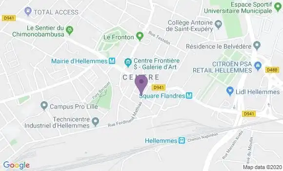 Localisation Montels Sophie