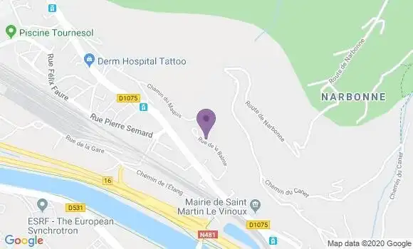 Localisation Cacchia Hervé