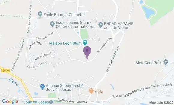 Localisation Dumas Jean Michel