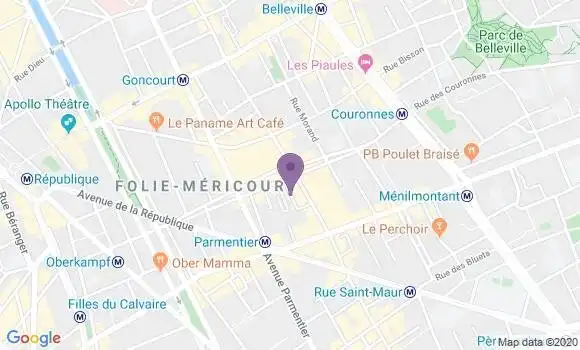 Localisation Jumeau Anne Françoise