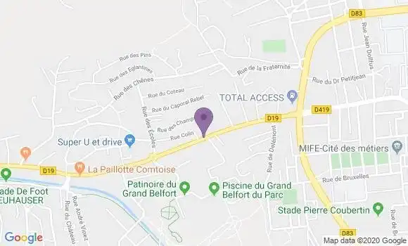 Localisation Lorach Thierry