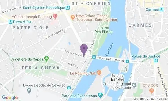 Localisation Rinkel Jean Marc