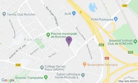 Localisation Miner Franck