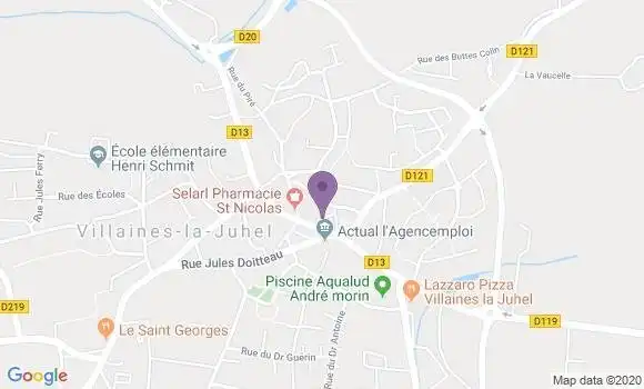 Localisation Maharaux Jean Jacques