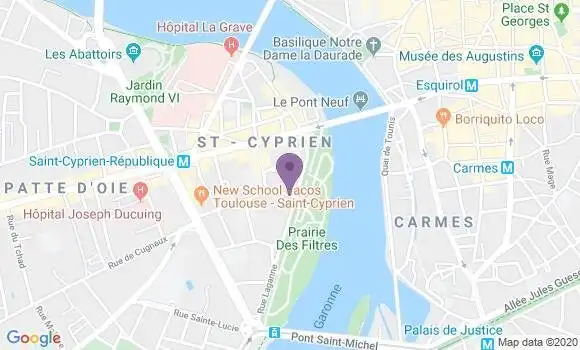 Localisation Esteve Jean Philippe
