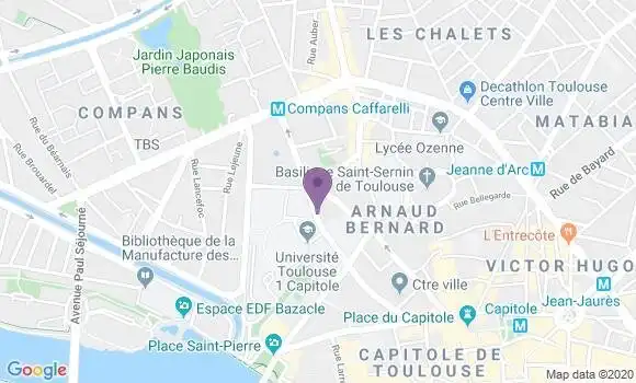 Localisation Cazaubon Patrice