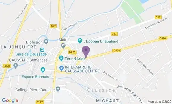 Localisation Vergely Marc