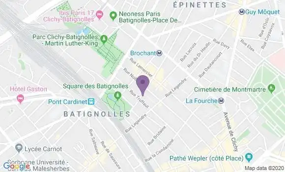Localisation Babics Florence