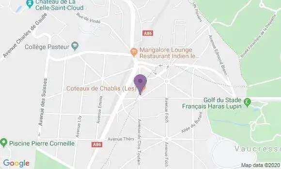 Localisation Fossorier Doucet Claire