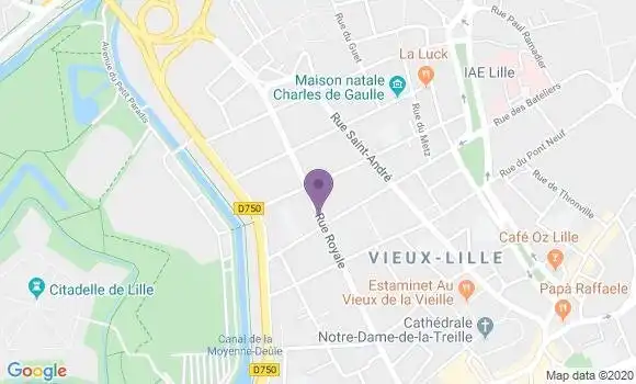 Localisation Naeye Michel