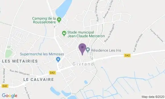 Localisation Lefeuvre Eric