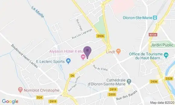 Localisation Fabre Vincent