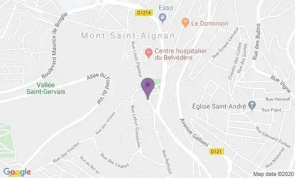 Localisation Brusq Pierre