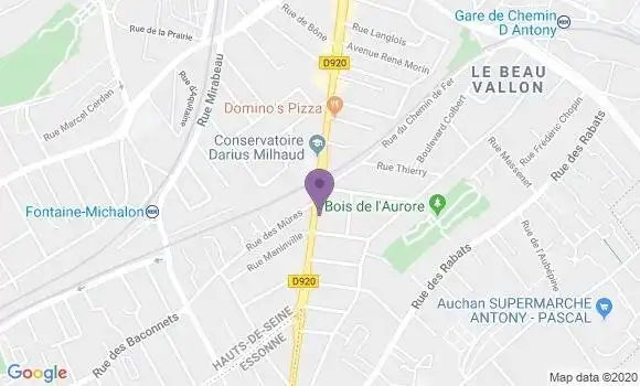 Localisation Crette Gilles