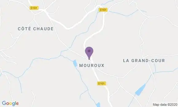 Localisation Bordes Hervé