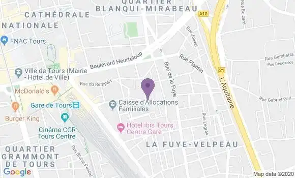 Localisation Blanchet Claude