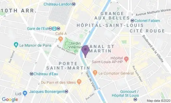 Localisation Beres Antoine Platane
