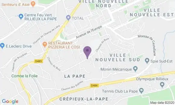 Localisation Battistella Bernard