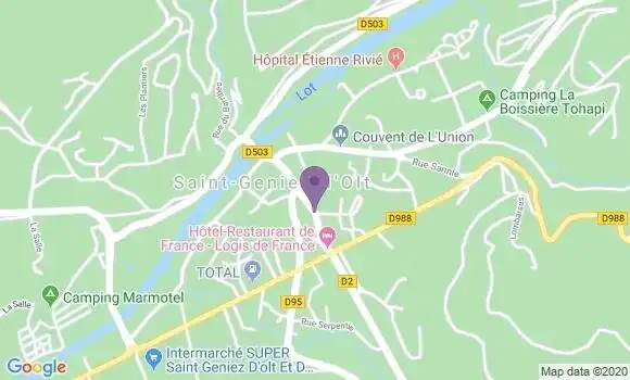 Localisation Cagnac Jean Yves