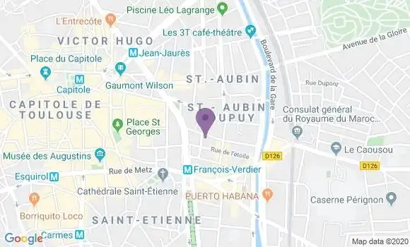Localisation Loustau Pierre Guy