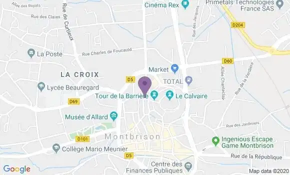 Localisation Blanc Philippe