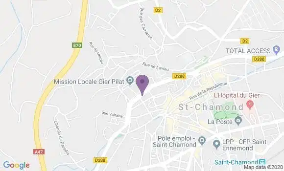 Localisation Pinet Olivier