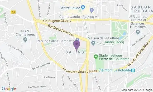 Localisation Lauron Jean Claude