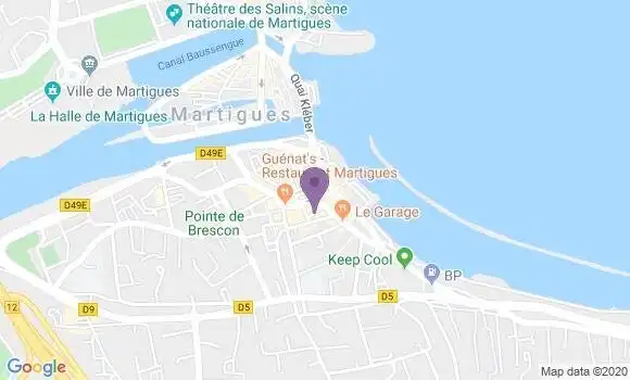 Localisation Justin Yves