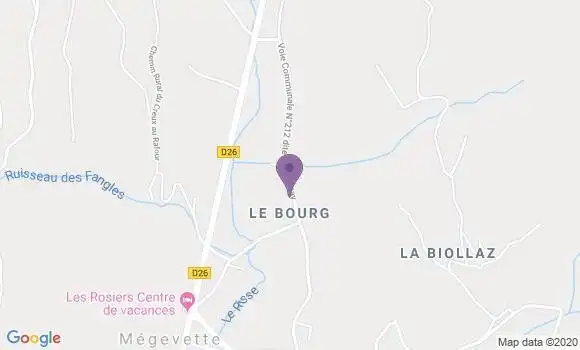 Localisation Perroulaz Michel
