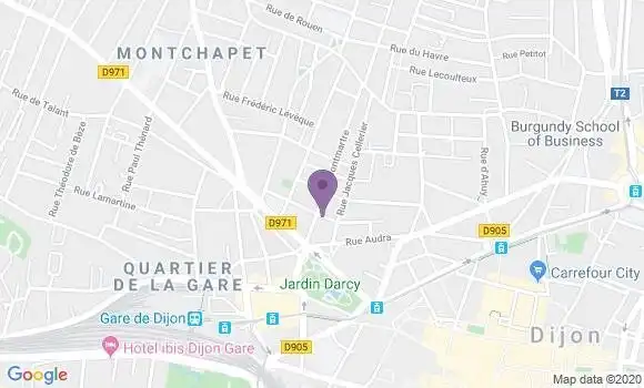 Localisation Compeyron Daniel
