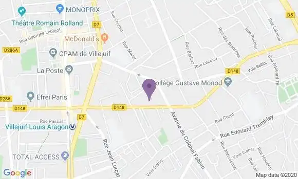 Localisation Fleury Jérôme