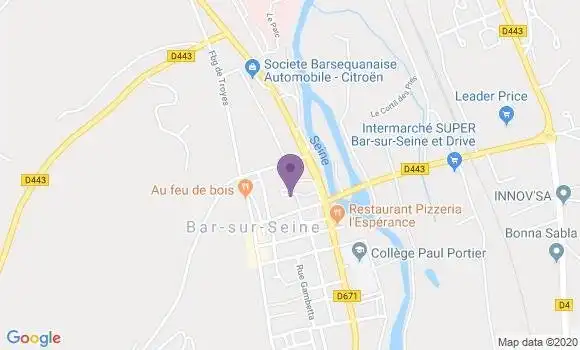 Localisation Lenoir Claude