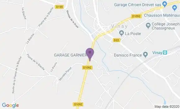 Localisation Bourderon Fabienne