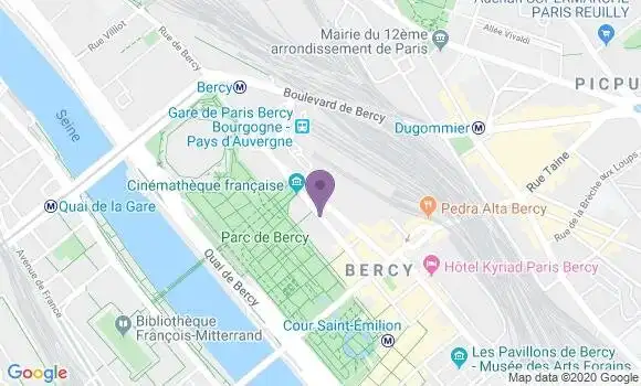 Localisation Delpech Catherine