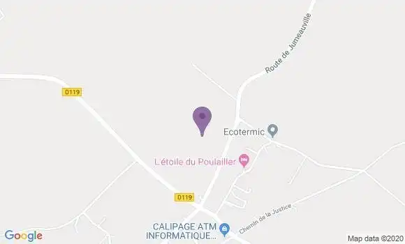Localisation Jacquinot Isabelle