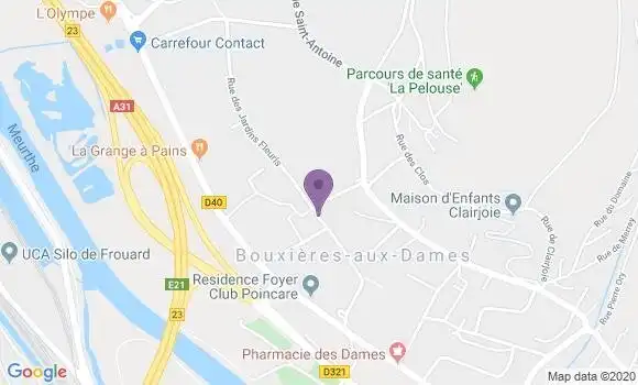 Localisation Chantefoin François