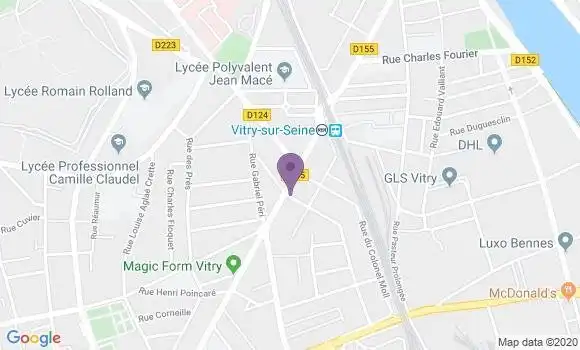 Localisation Meersseman Jean Claude