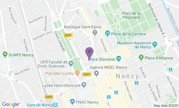 Localisation Beaudouin Emmanuelle