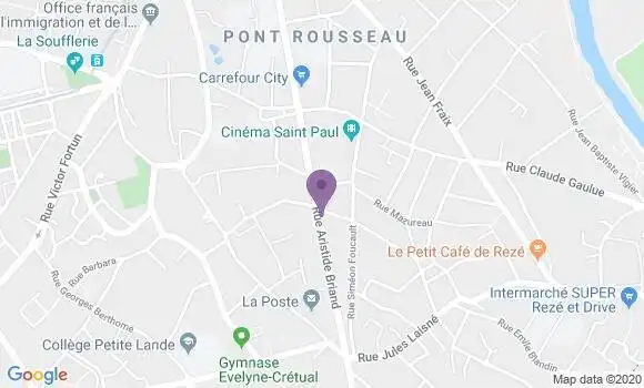 Localisation Monnier Jacques