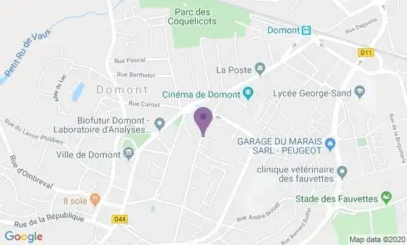 Localisation Chataux Philippe