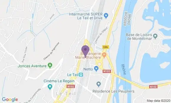Localisation Curtenaz Stéphane