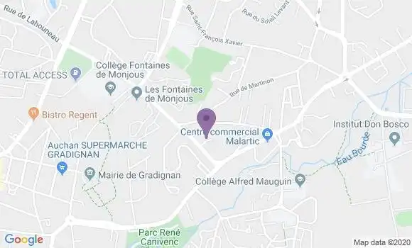 Localisation Escouvois Philippe
