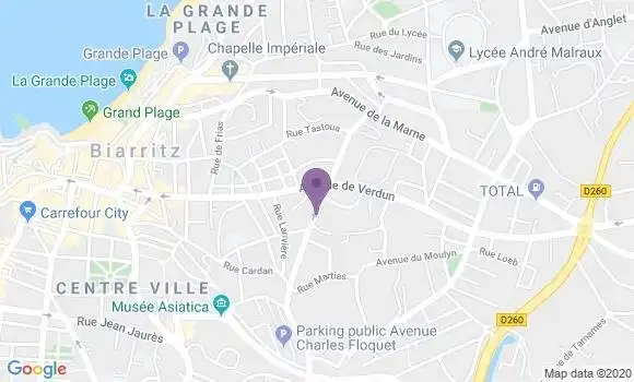 Localisation Pastre Philippe