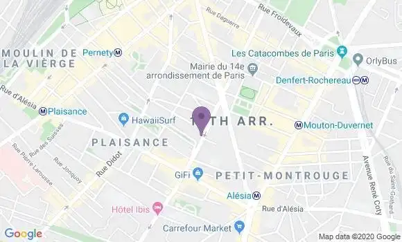 Localisation Cohen Nahon Laurence