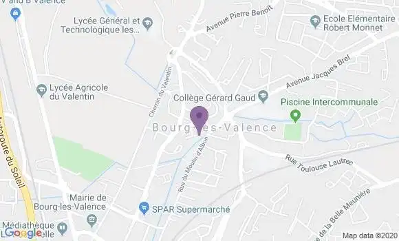 Localisation Tavin Odile