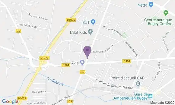 Localisation Virieux Gautier