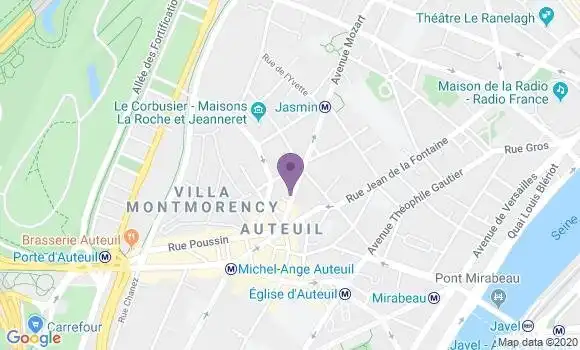 Localisation Besnainou Martine