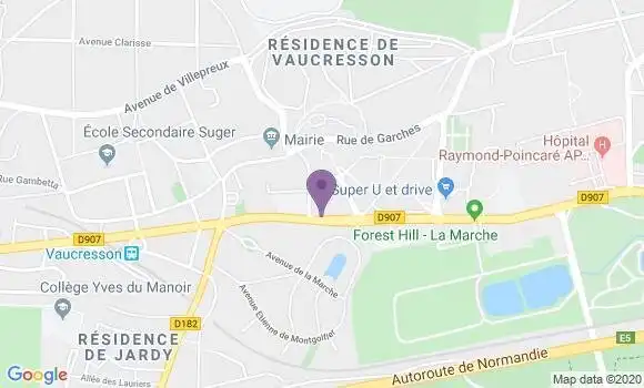 Localisation Vigy Claude